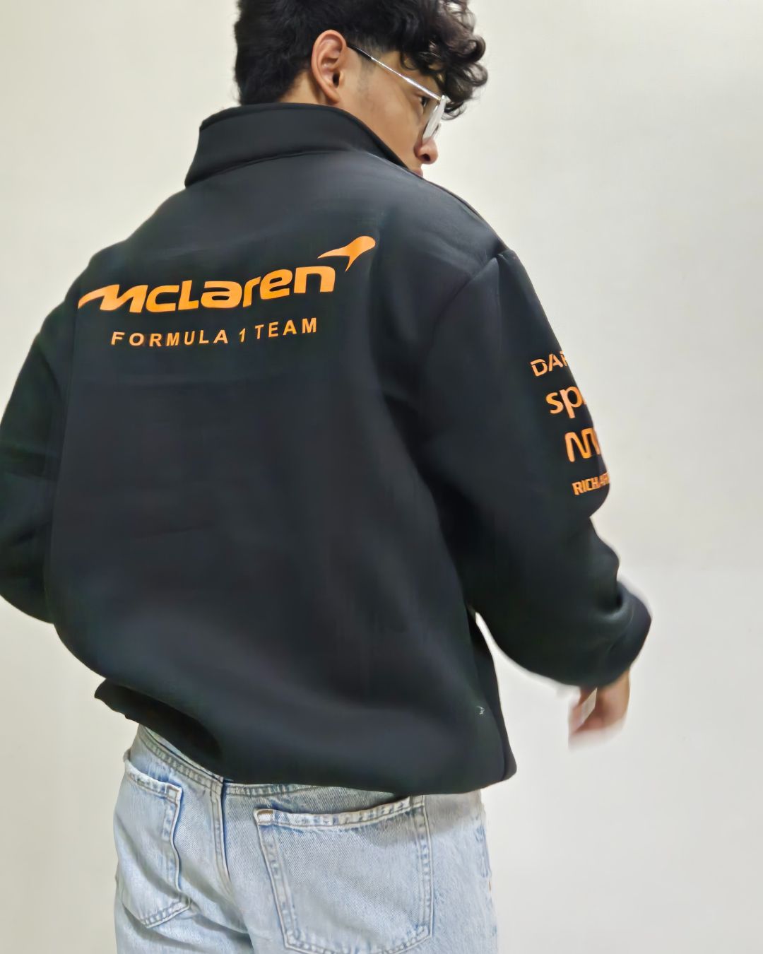 Formova McLaren Formula One Half Zip Polo Sweatshirt – Performance Racing Edition
