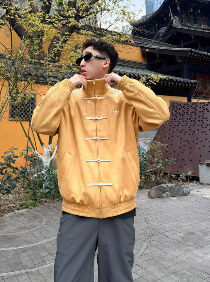 Formova Yellow CNY Jacket – Premium Fabric Festive Edition