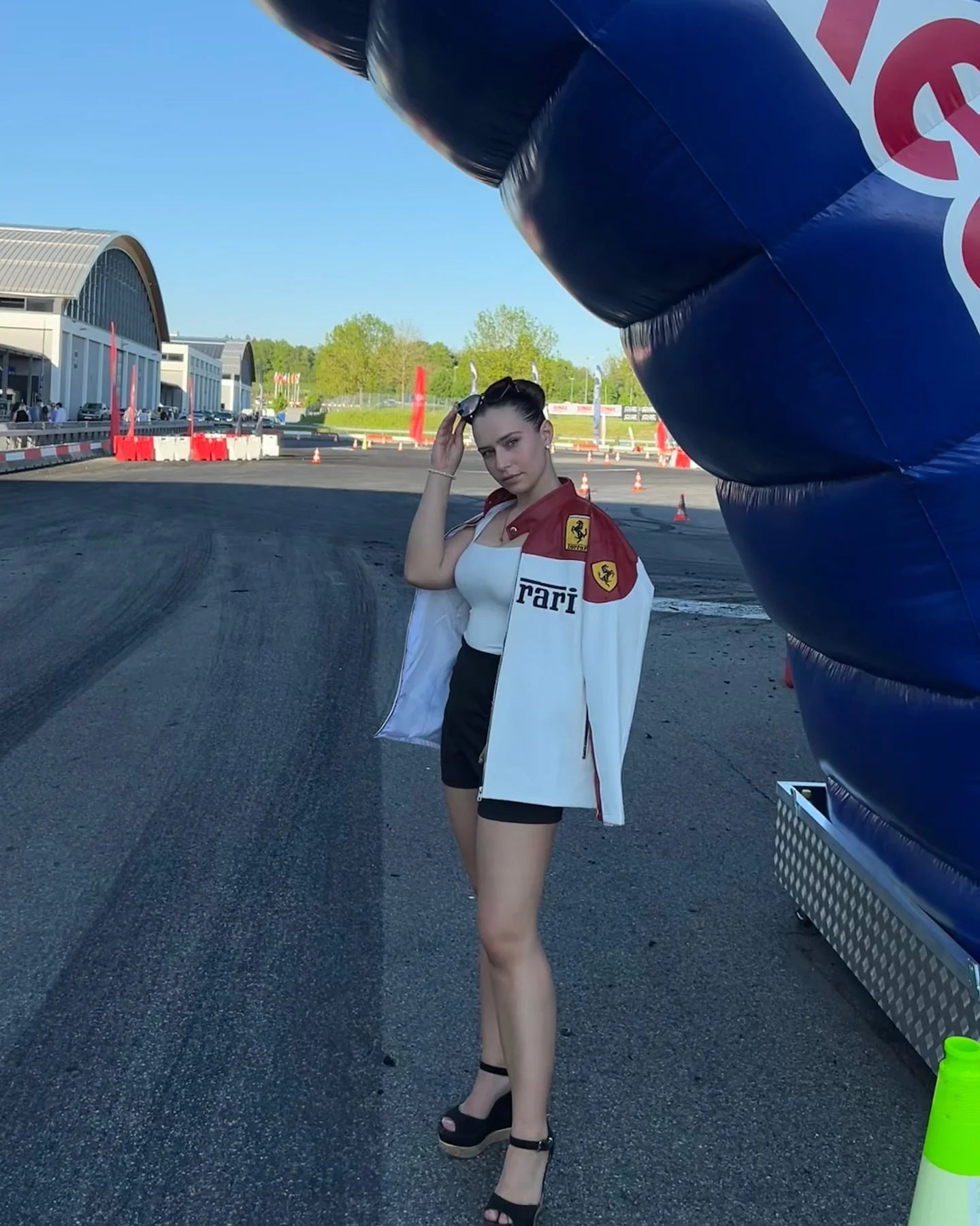 Ferrari Leather Racing Jacket - F1 Racing Jacket