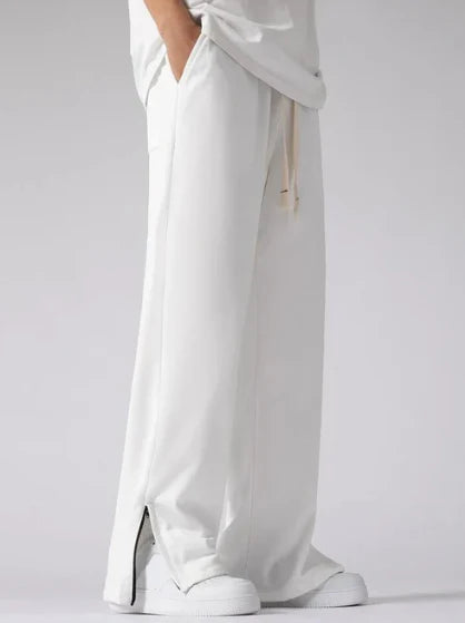 Formova White Classic Track Pant – Premium Streetwear Joggers