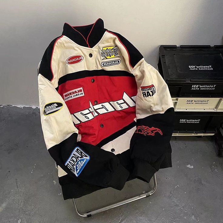 Nascar Racing Jacket - BlackAir Racing Jacket