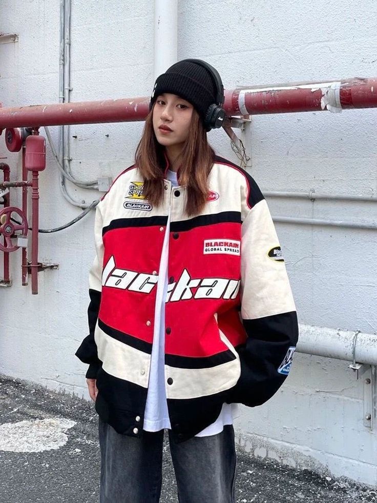 Nascar Racing Jacket - BlackAir Racing Jacket