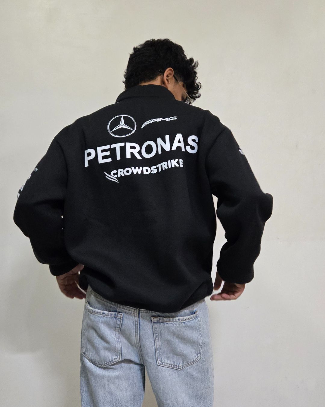 Formova AMG Petronas Half Zip Polo Sweatshirt – Premium F1 Inspired Style