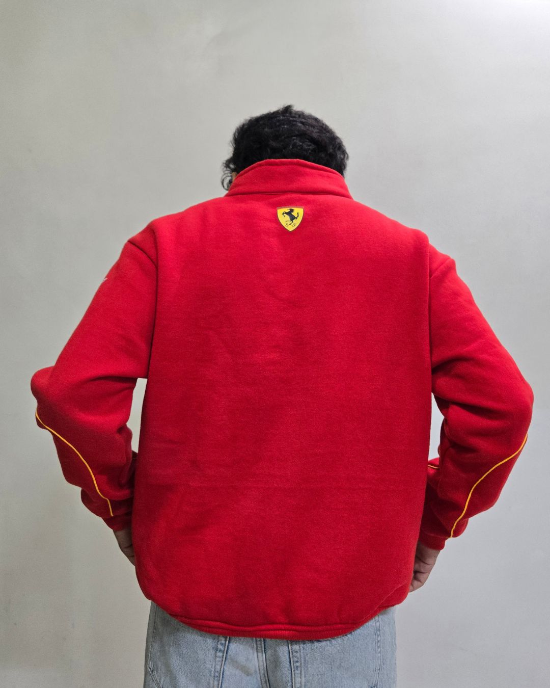 Formova F1 Scuderia Half Zip Polo Sweatshirt – Vintage Racing Edition