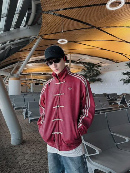 Formova Pink CNY Jacket – Premium Fabric Festive Edition