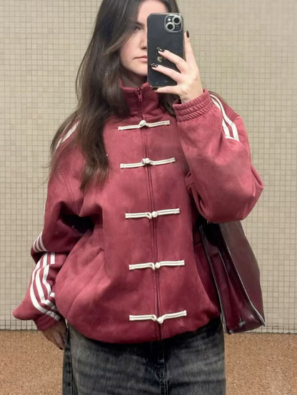Formova Pink CNY Jacket – Premium Fabric Festive Edition