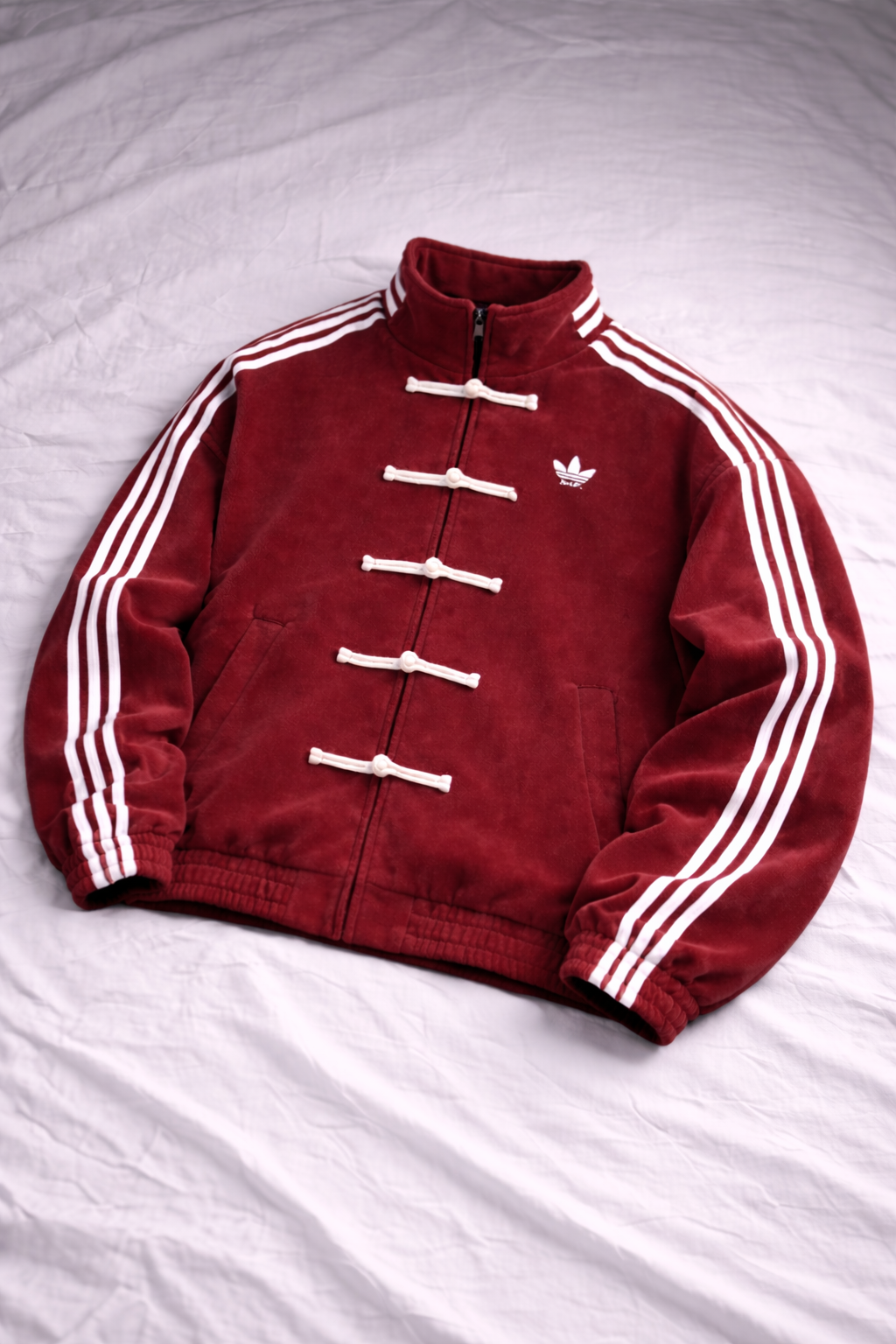 Formova pink CNY jacket with premium fabric and vibrant festive streetwear design