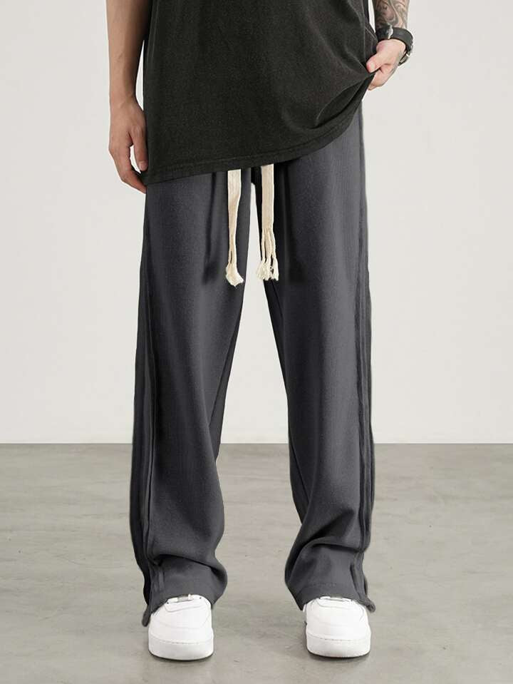 Casual GreyTrackpants – Everyday Comfort with a Sleek Look