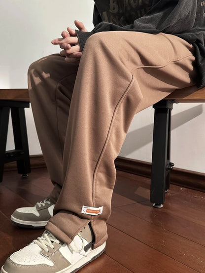 Brown Athletic Trackpants – Lightweight, Breathable & Stylish Fit