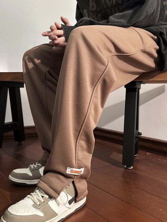Brown Athletic Trackpants – Lightweight, Breathable & Stylish Fit