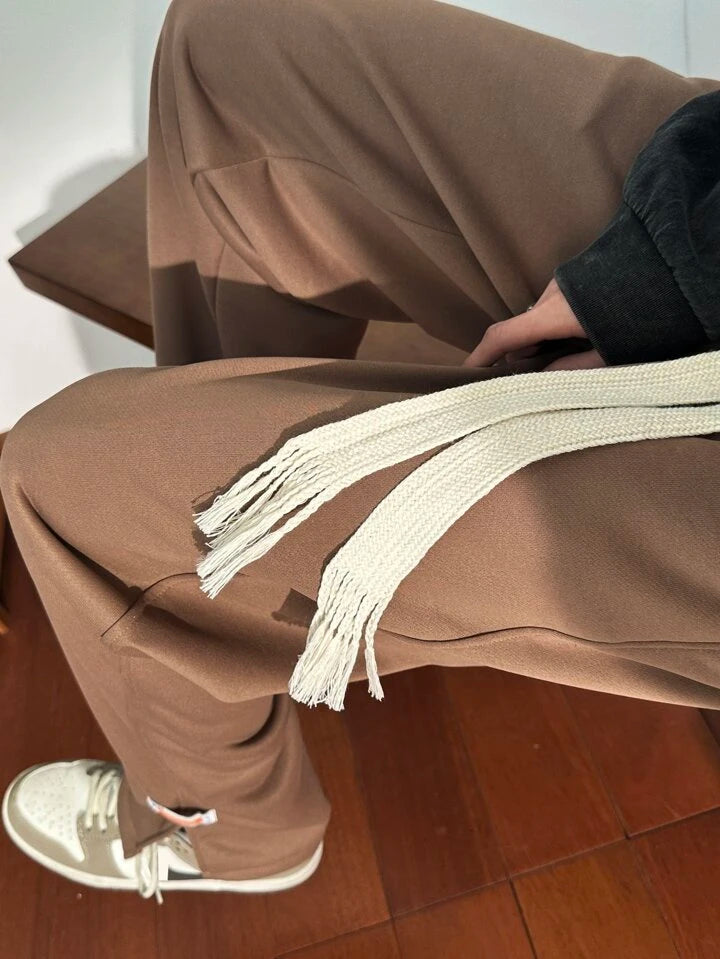 Brown Athletic Trackpants – Lightweight, Breathable & Stylish Fit