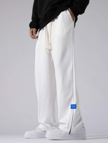 White Athletic Trackpants – Lightweight, Breathable & Stylish Fit