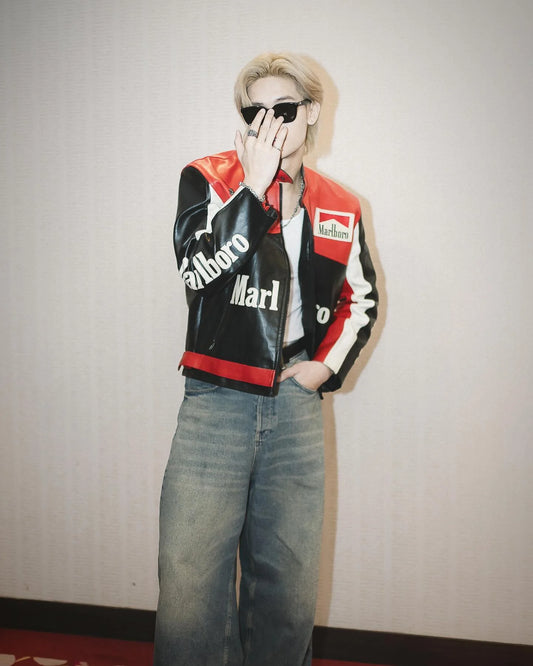 Marlboro Black Imported F1 Racing Jacket - Performance Racing Jacket
