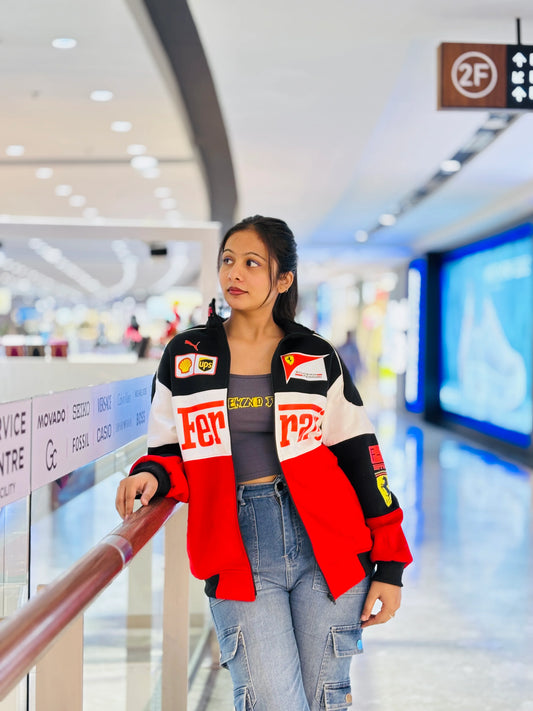 Ferrari F1 Premium Racing Jacket - Stylish Racing Apparel