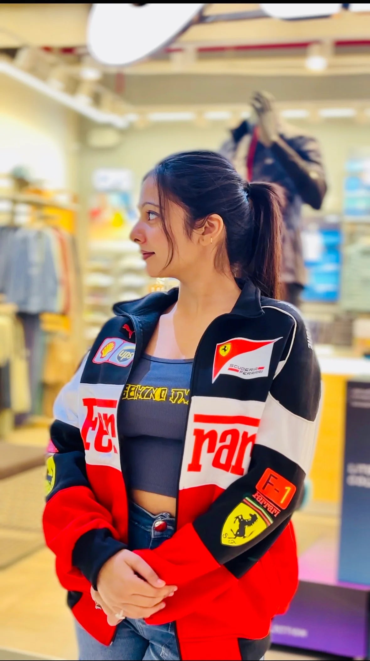 Ferrari F1 Premium Racing Jacket - Stylish Racing Apparel