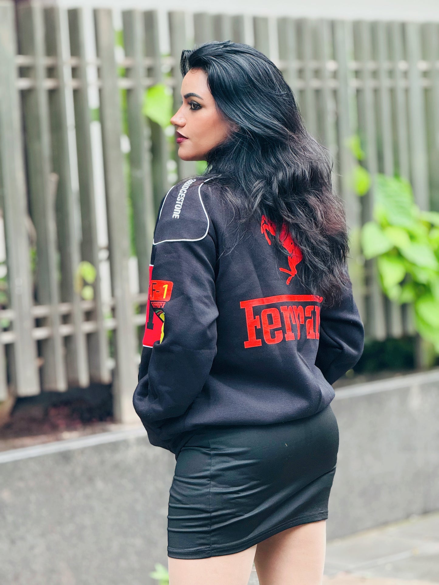 Black Ferrari F1 Jackets - For True Motorsports