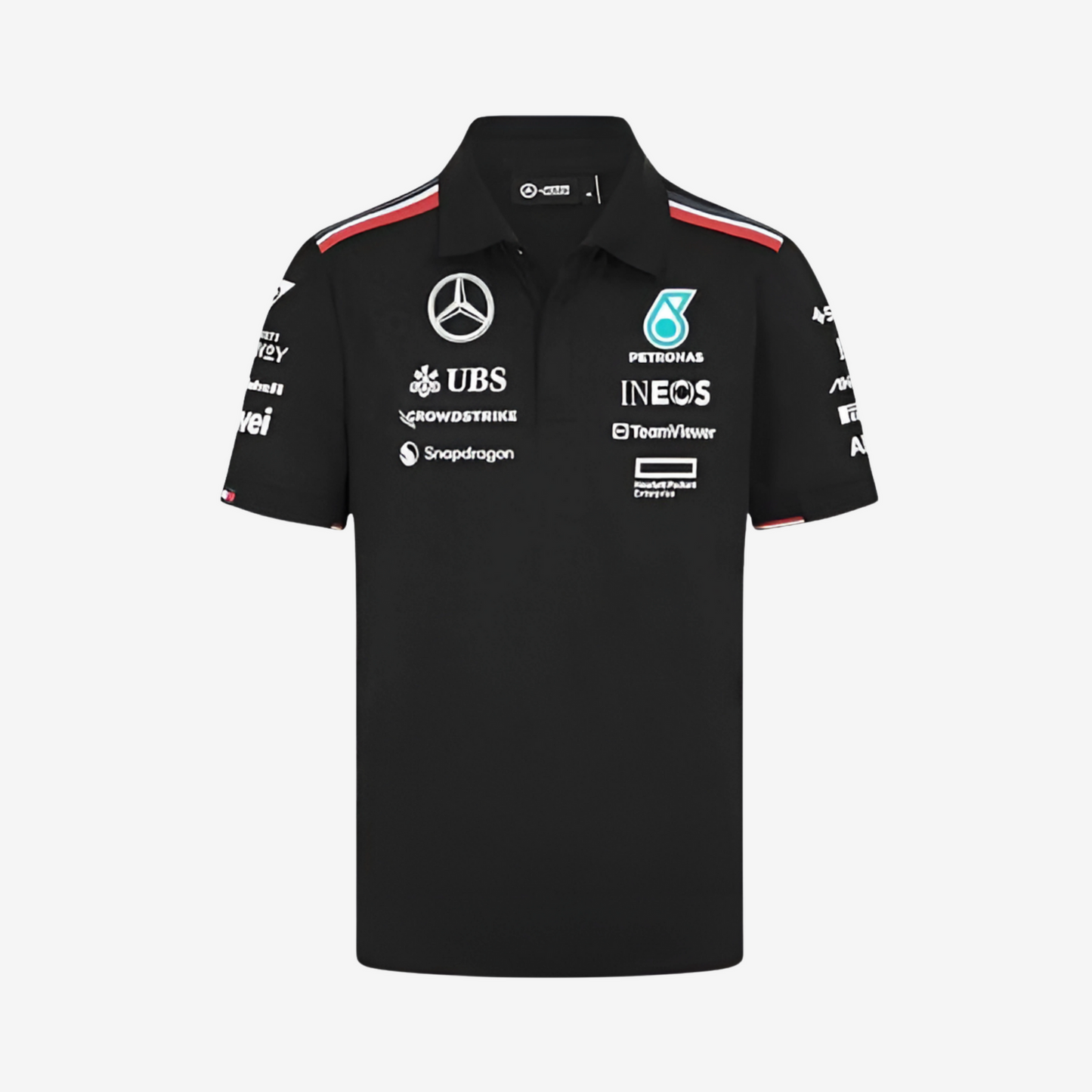 Petronas Black Polo T-Shirt Unisex Motorsport Edition – Formova