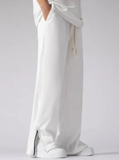 Formova White Classic Track Pant – Premium Streetwear Joggers