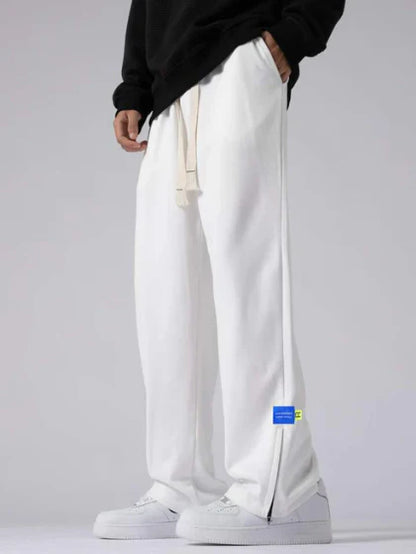 Formova White Classic Track Pant – Premium Streetwear Joggers