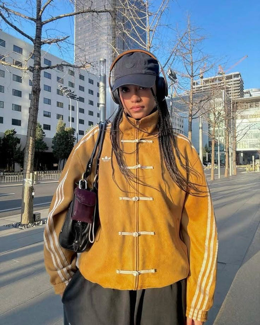 Formova Yellow CNY Jacket – Premium Fabric Festive Edition
