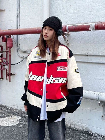 Nascar Racing Jacket - BlackAir Racing Jacket