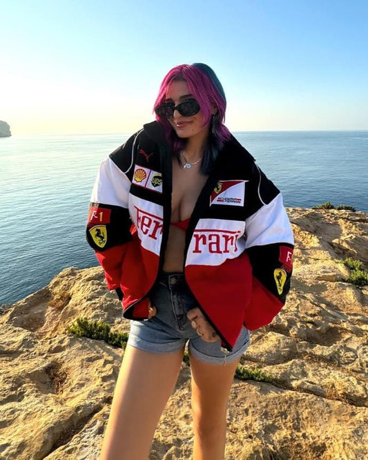 Red Ferrari Jacket Unisex – Formova Racing Style